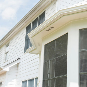 Screened Porch Addition with Eze Breeze Screen Windows