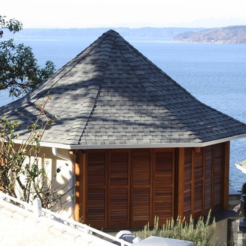 Gazebo with Plantation Shutters