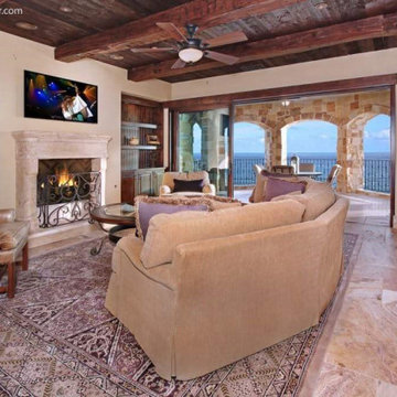Reclaimed Rustic Mediterranean Mantel