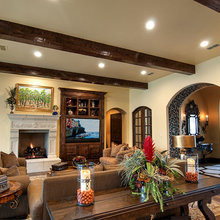Tuscan Fireplace