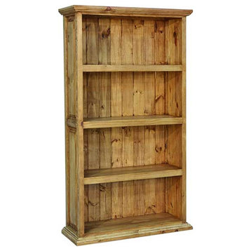 Rustic Bookcase W/ Shelves