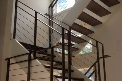 Inspiration for a contemporary staircase in DC Metro.