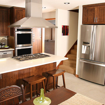 Contemporary Craftsman Kitchen