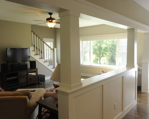 Half Wall With Column | Houzz