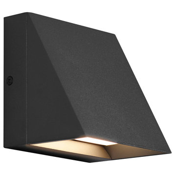 Tech Lighting Pitch Wall Light, LED, Black