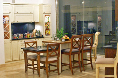 Cottage kitchen photo in Other