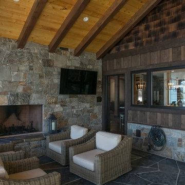 Cedar Charwood Tiger Wall Shingles