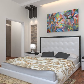 white bedroom design