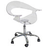 Lumisource Rumor Office Chair, Clear