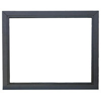 Emma Mason Signature Tiffany Metal Landscape Mirror, Graphite SAM0032