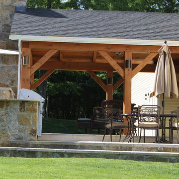 POST AND BEAM PAVILION