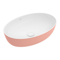 Artis Surface-mounted Washbasin Oval Powder - Bathroom Fixtures