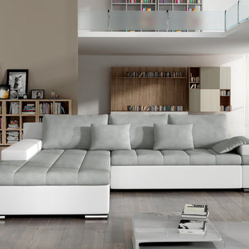 European sectional sleeper sofa CESARE
