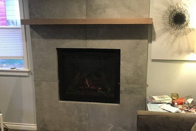 Inspiration for a contemporary home design remodel in Portland