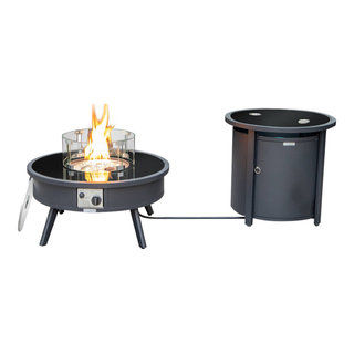 Black + Decker 22.85 Round Portable Firebowl