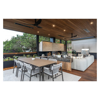 Deck with a View - Contemporary - Deck - Austin - by Capstone Custom ...