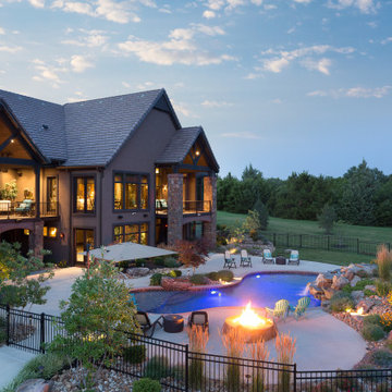 Luxurious Colorado Lodge-Style Custom Home