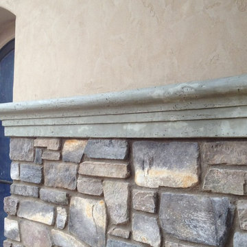 Decorative Crushed Limestone Coatings-Mouldings