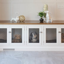 Built In Dog Crate