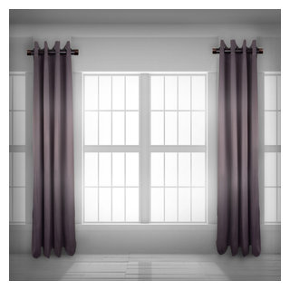 Aileron 1.5" dia Side Curtain Rod 12-20 inch long Set of 2 