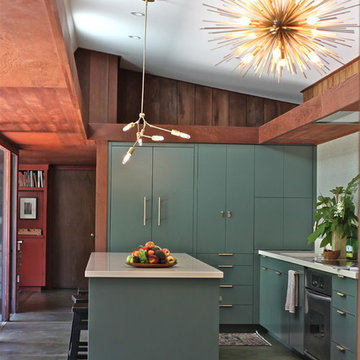 Rustic Kitchens using Cosentino Materials
