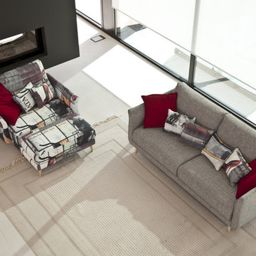 Helsinki Modern Lounge Sofa by Famaliving California