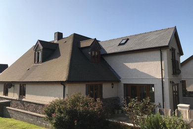 Residential - Side Elevation - Double Storey Rear Extension to Existing Dwelling