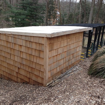 Cedar Chicken Coop