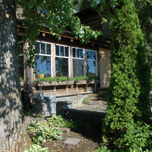 Outside