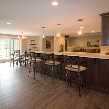 Hawthorne 2018 MBA Parade of Homes Model - finished lower: bar