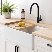 SinkSense Hanzo Hevea Wood 1.5" Cutting Board