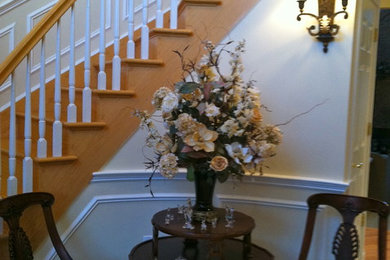 Inspiration for a timeless hallway remodel in New York