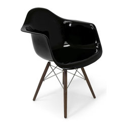 Marcella Arm Chair | Black - Dining Chairs