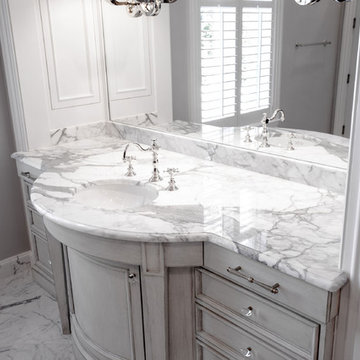 Calacatta Extra Marble Bathroom