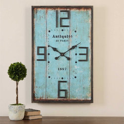 Uttermost Antiquite Distressed Wall Clock - Products