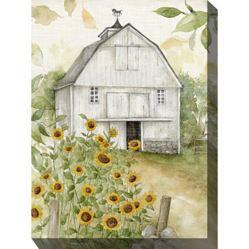Sunny Day Farm Canvas Art Print, 30"x40"