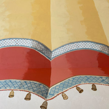 Sunroom tent ceiling