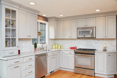Inspiration for a timeless kitchen remodel in Boston