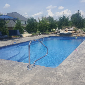 Regatta Fiberglass Pool by Blue Hawaiian