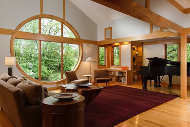 Living room photo in Minneapolis