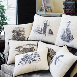 Exclusive Custom Art Fabrics & Decorative Pillows - Products