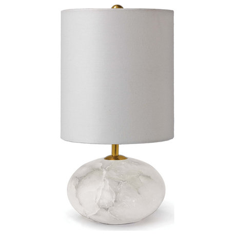 Alabaster Mini Orb Lamp