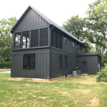 Shepherdstown, Contemporary, Modern Farmhouse in the forest