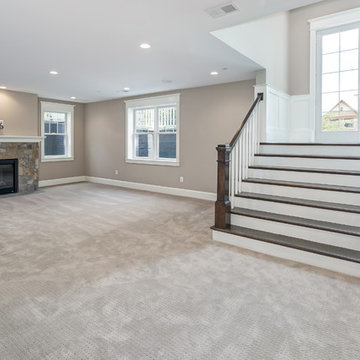Basement Rec Room & Landing Walk-out