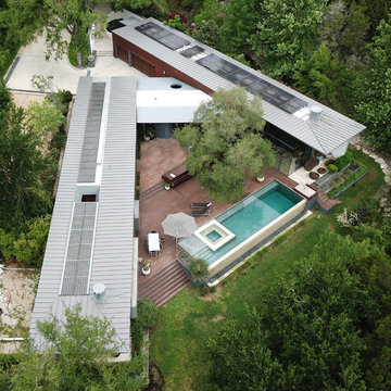 Standing Seam Double Lock Charcoal Grey