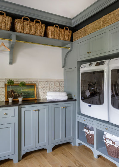 Traditional Laundry Room by Hendel Homes