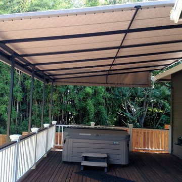 Back deck awning