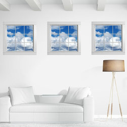 Clouds on the Horizon High-End Film - Wall Decals