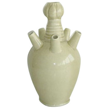 Coral Reef Ceramic Vase, 16.5"