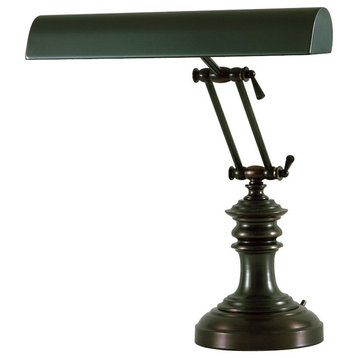Desk/Piano Lamp 14" Mahogany Bronze